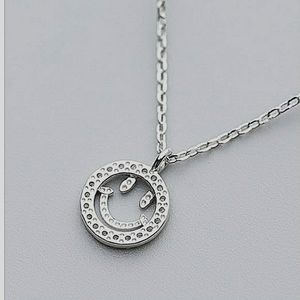 Rosh Smiley Face Pendant Necklace
